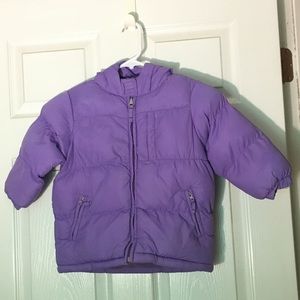 Children’s Place Purple Puffy Coat